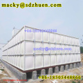 Supply hot pressed FRP sectional water tank with external flanges